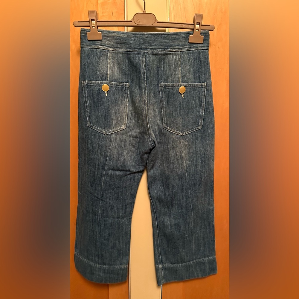 Isabel Marant Etoile Denim Culottes, Light Blue, Sz 2 34 EU, Excellent Condition - Picture 3 of 11
